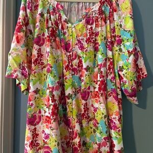 Westbound Multicolor Floral Blouse